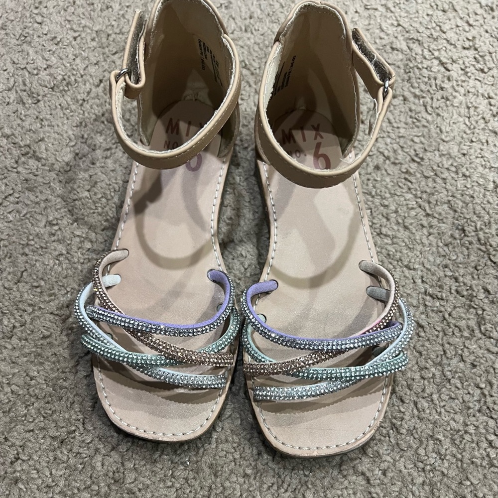 Mix No. 6 m, Size 13, Girls Multicolor Sandals